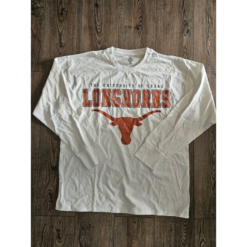 Texas Longhorns Gameday Couture Long Sleeve T Shirt white size XL